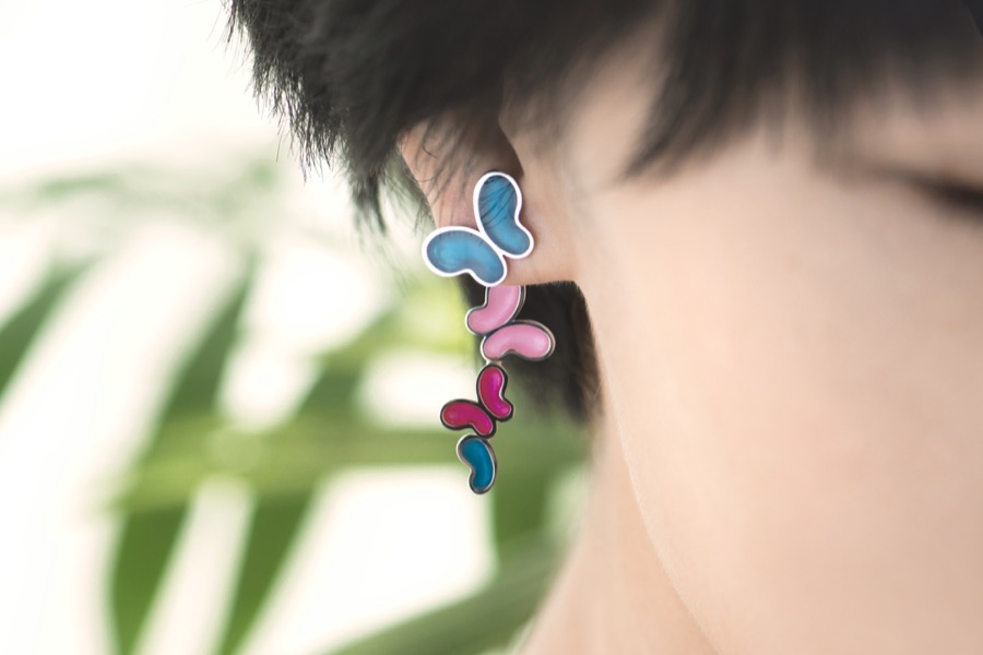 Alterfly earring-left