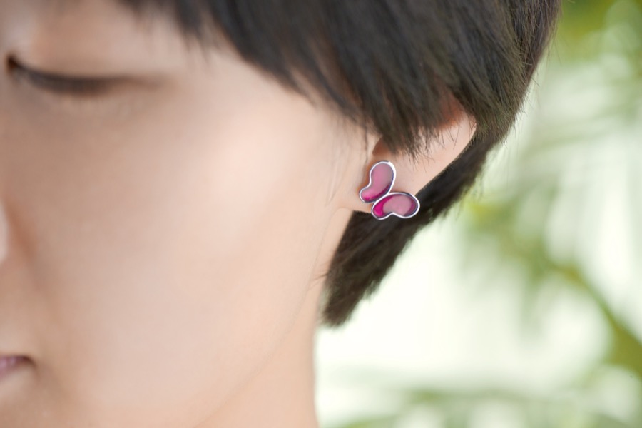 Alterfly earring-right pin