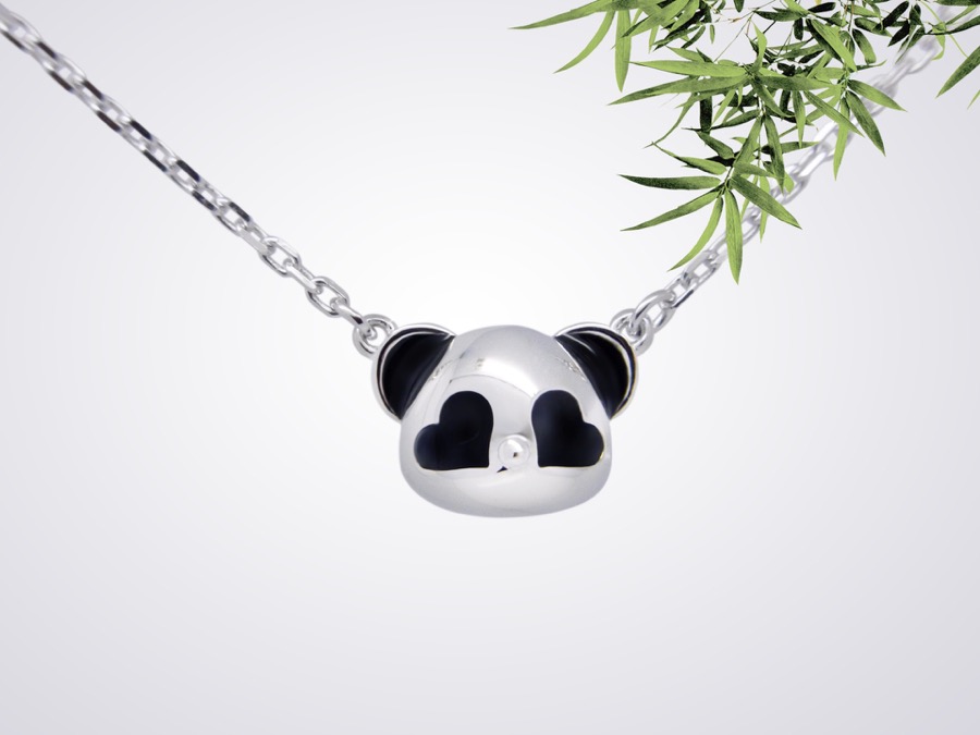 pandaa pendant-front