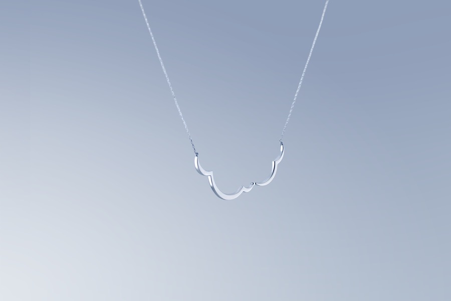 Cloud necklace-2