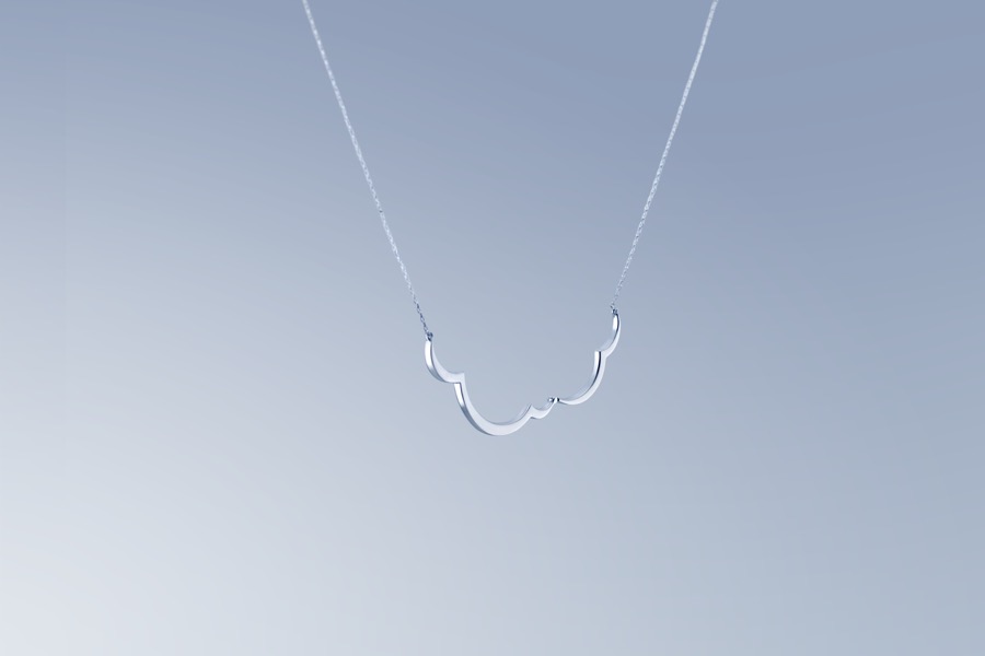 Cloud necklace-2
