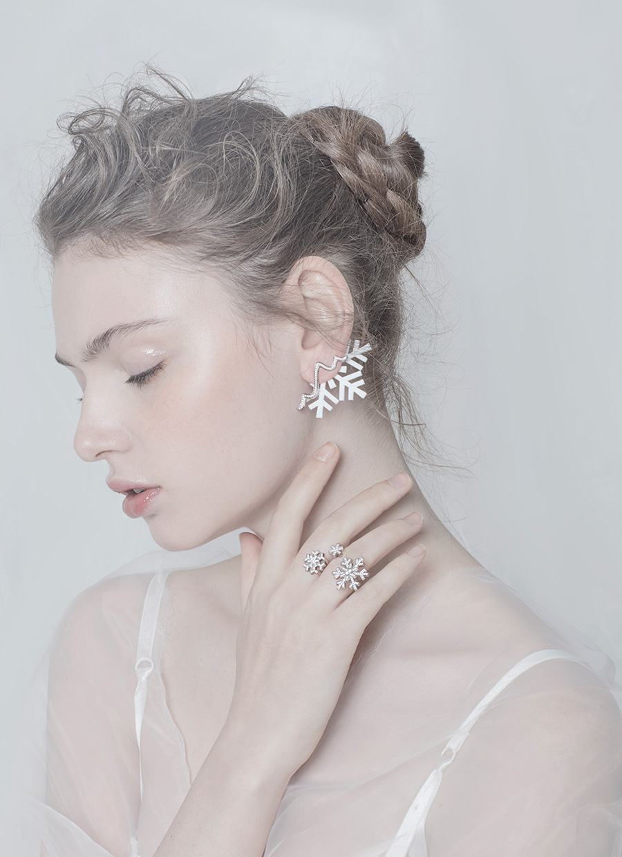 Snow-earing+ring